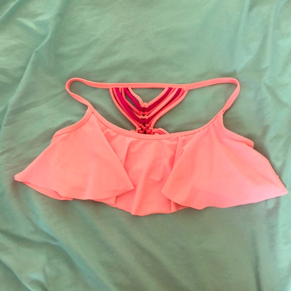 Ruffle bikini top